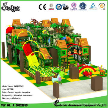 Hot Sale Forest Theme Amusement Naughty Fort Children Playground Equipment